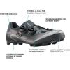 imageSHIMANO SHXC702 CompetitionLevel Mens OffRoad Racing ShoeBlack