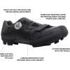 imageSHIMANO SHRX600 Mens Versatile Gravel Cycling ShoeBlack