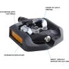 imageShimano Pedals PDT421 CLICKR Pedal Pop Up Mechanism BlackStandard