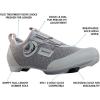 imageShimano SHIC501 High Performance Indoor Cycling ShoeIce Gray