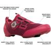 imageShimano SHIC501 High Performance Indoor Cycling ShoeWine Red