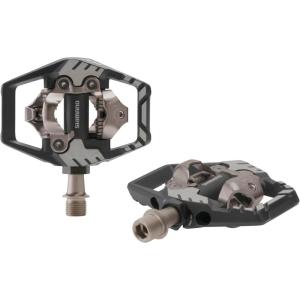 imageSHIMANO DEORE XT PDM8120 SPD Pedal Without Reflector Includes Cleat Black One Size