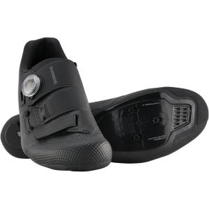 imageSHIMANO SHRC502 Lightweight Mens Road Cycling Shoe Packed with Pro FeaturesBlack