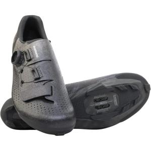 imageSHIMANO SHRX801 Mens Ultralight High Performance Gravel Racing ShoeBlack