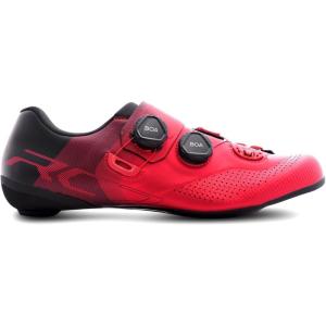 imageSHIMANO SHRC702 CompetitionLevel Mens Road Cycling ShoeCrimson